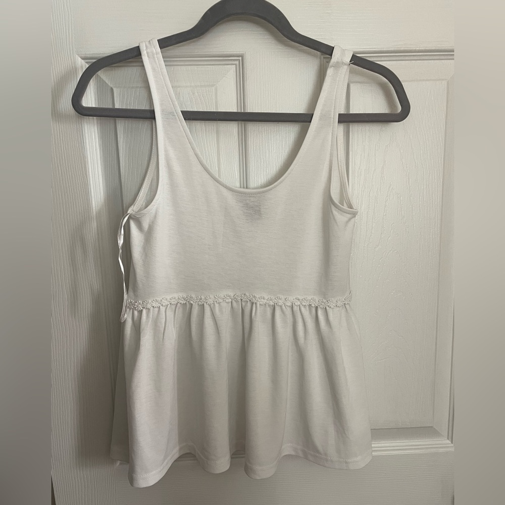 Sweet Little White Tank
